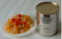 Potravinová kovová plechovka